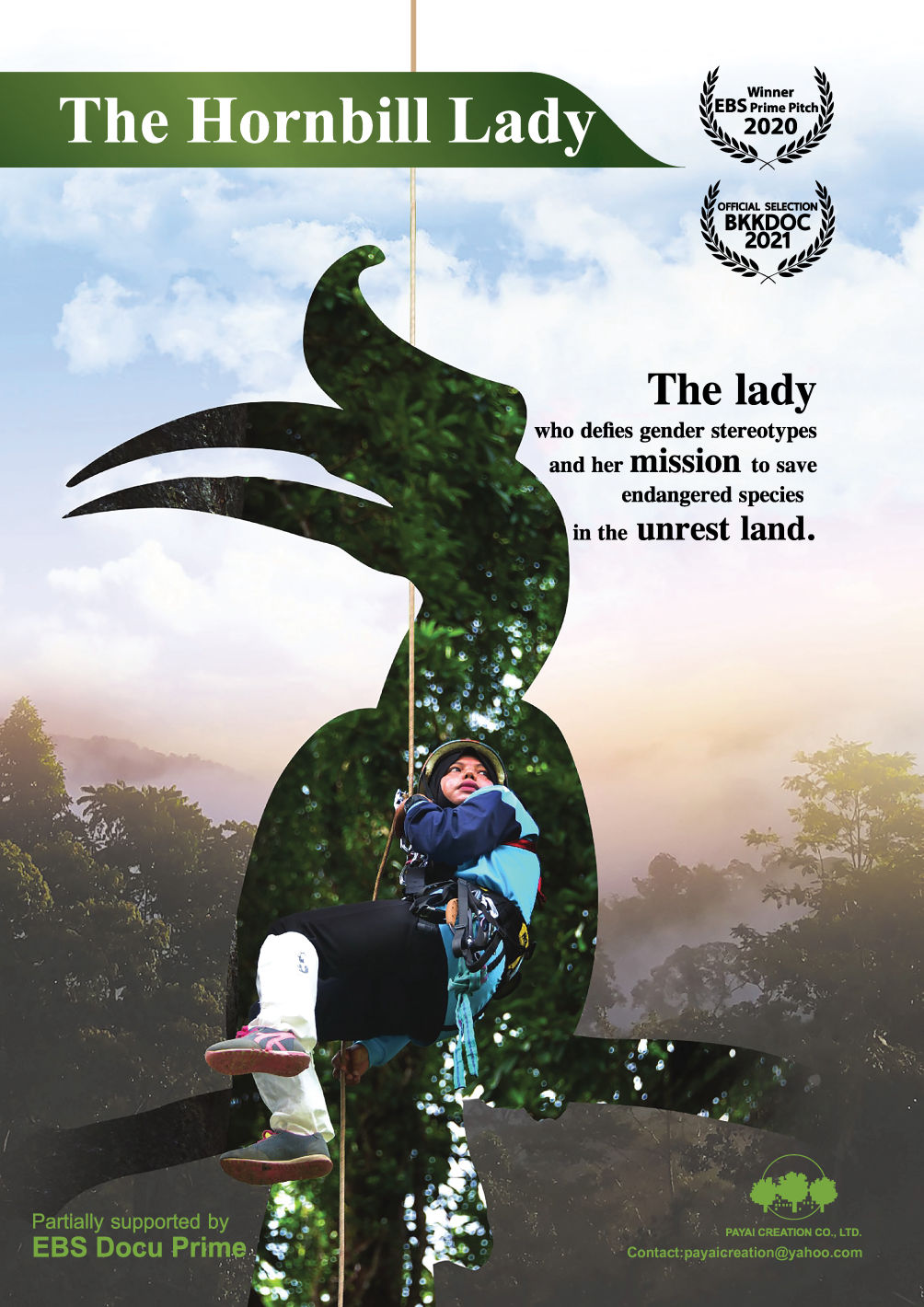 BKKDOC award winner thai 2021 the hornbill lady